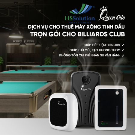 💥GIẢI PHÁP KHỬ MÙI – TẠO HƯƠNG THƠM ĐẲNG CẤP CHO CLB BILLIARD